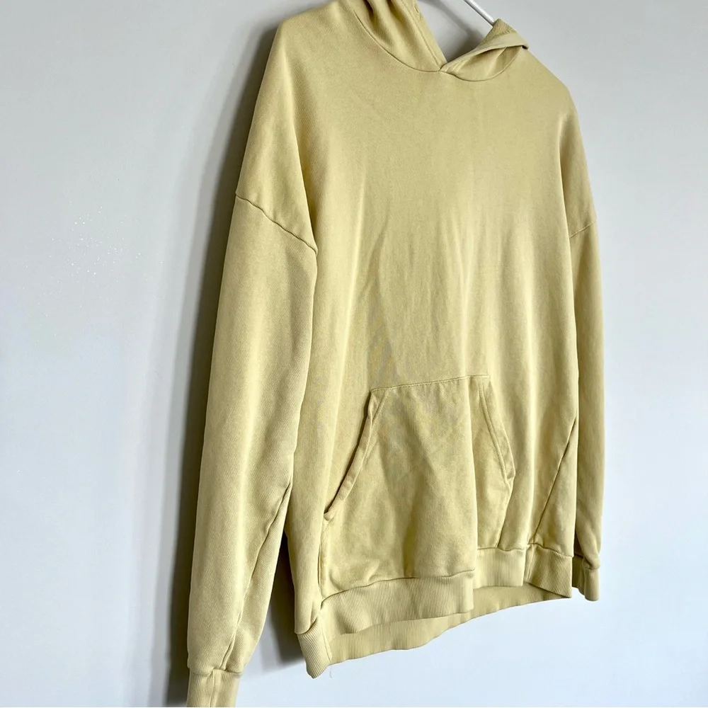 Zara Pale Yellow Men’s Hoodie - Picture 2 of 7